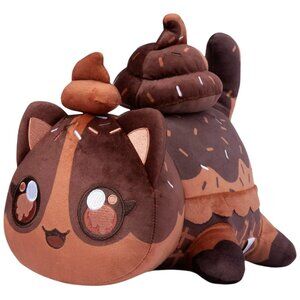 Aphmau Women's / Men's  MeeMeow Chocolate Ice Cream Plush Brown Size Large 11”